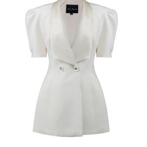 Nana Jaqueline Alia Dress in White